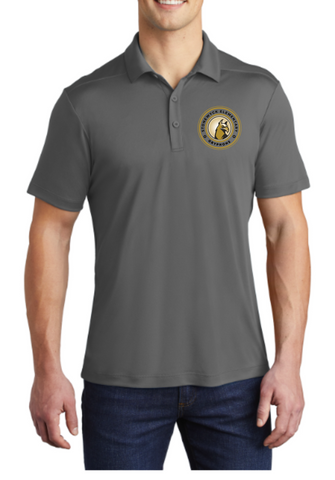 Stonewyck Grey Polo PT520 Left chest logo 3.5" embroidered